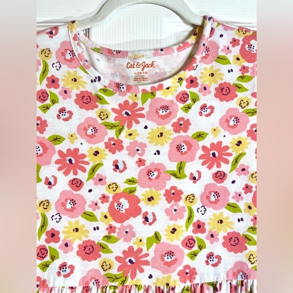 Cat & Jack Girl’s Floral Dress Size L (10-12) - Picture 4 of 4